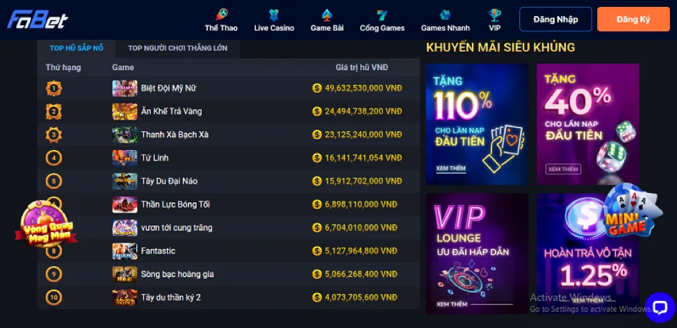 Công nghệ bảo mật 99vz Casino