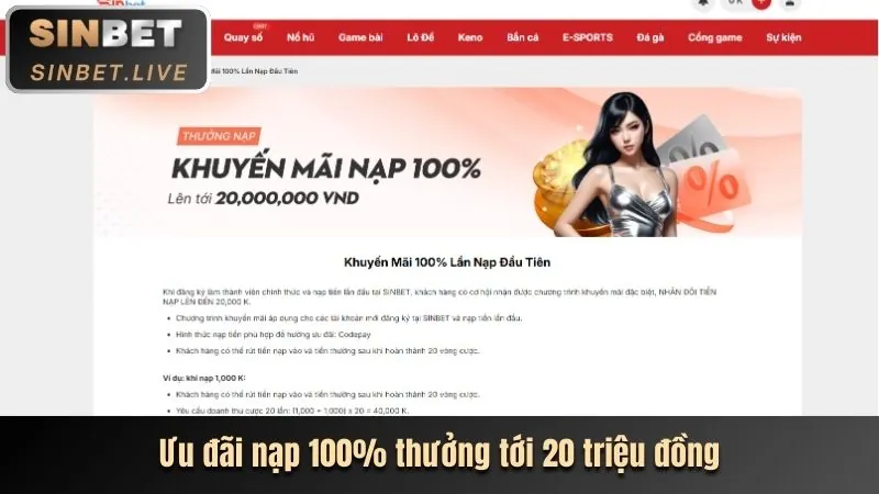 Thưởng nạp lại và sinh nhật 99vz casino